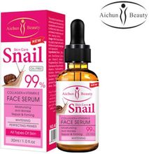 Aichun Beauty Snail Vitamin E + Collagen Face Serum